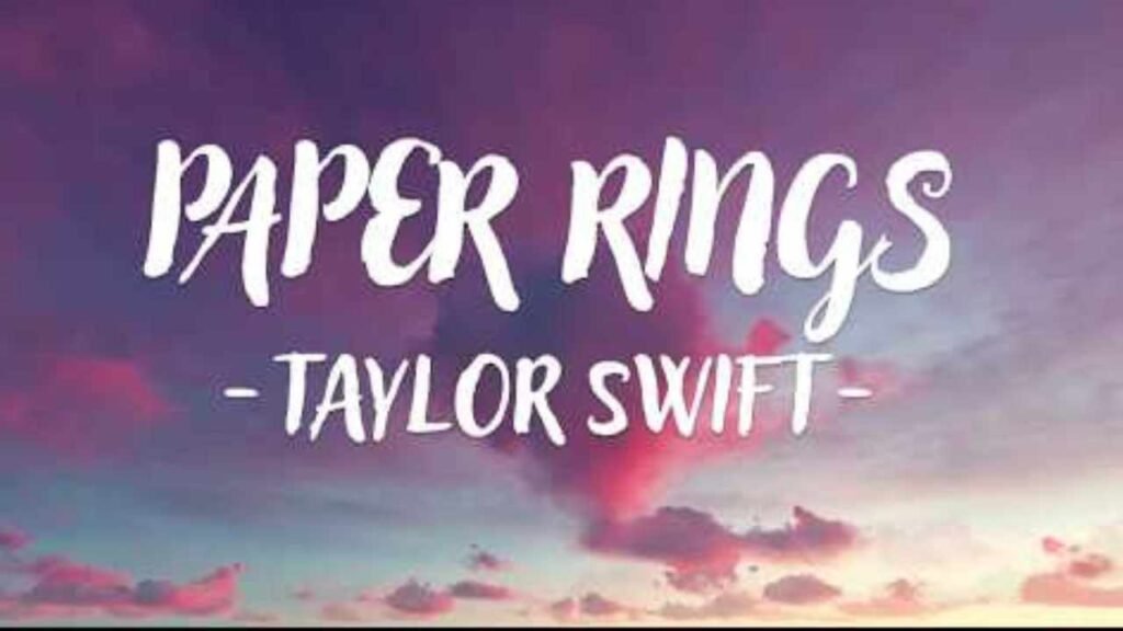 Paper Rings Lyrics