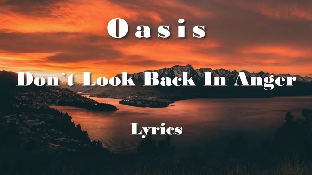 dont look back in anger lyrics