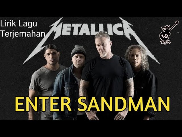 lirik metallica enter sandman